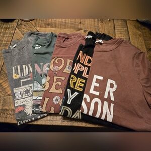 Set Of 6 Maurices Graphic Tees